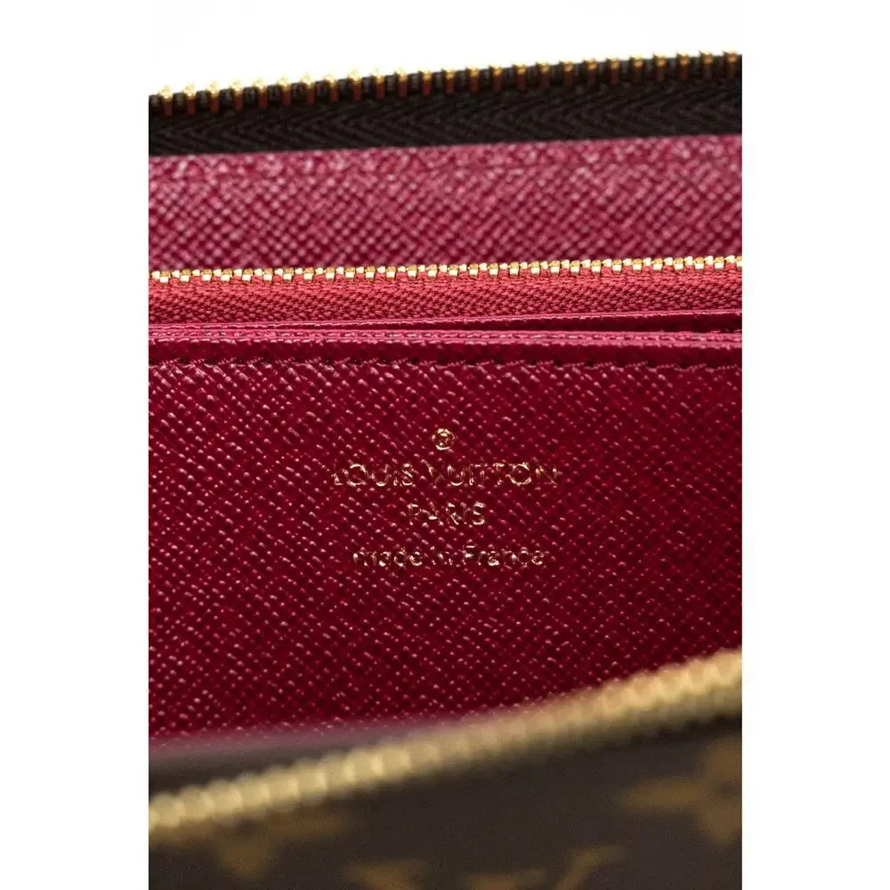 Louis Vuitton Monogram Zippy Wallet Fuchsia